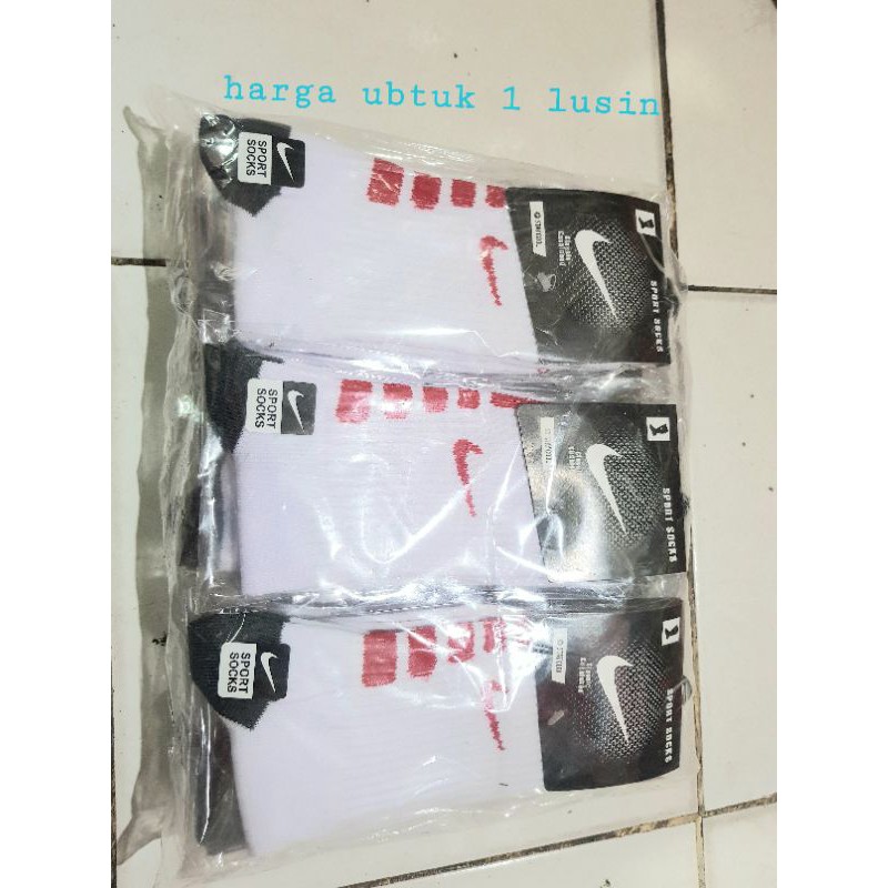 kaos kaki badminton murah berkualitas harga untuk 1 lusin