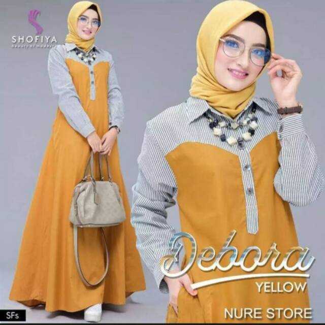Baju gamis debora maxy-2