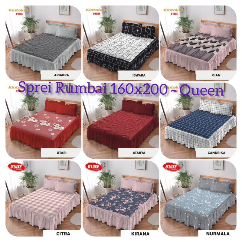 Sprei Rumbai Kintakun Deluxe 160x200