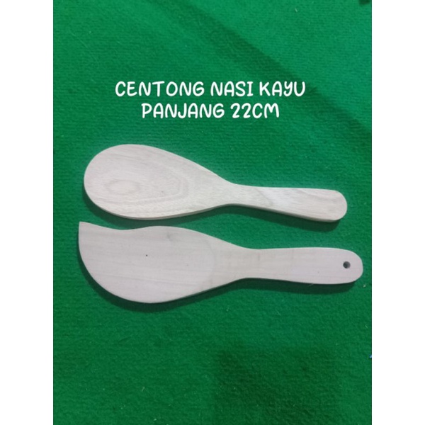 Centong Nasi Kayu Centong Nasi Tradisional Centong Souvenir