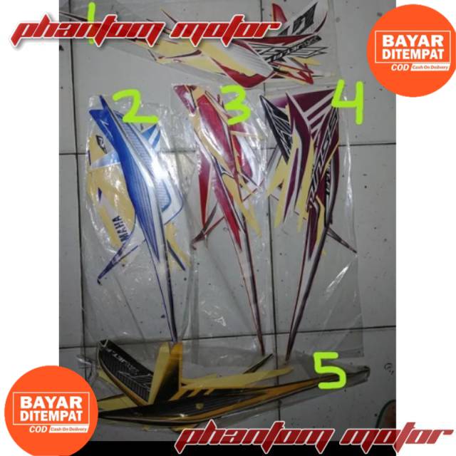 STRIPING LIS STIKER MIO SOUL GT 2014