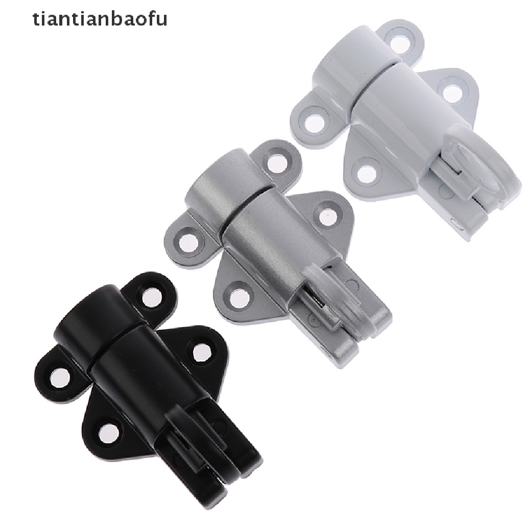 [tiantianbaofu] Aluminum Alloy Door Latch Lock Window Gate Pull Ring Spring Bounce Latch Lock Boutique