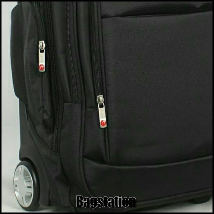 Jual Tas Ransel Laptop Import Travel Trolley Troli Polo Classic