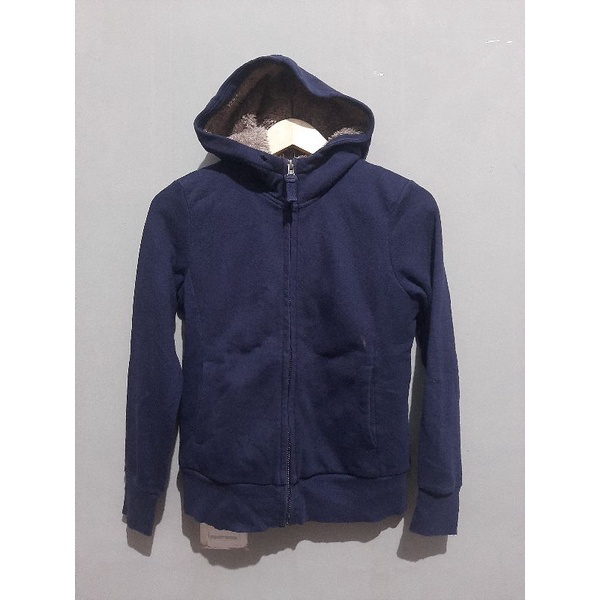 Hoodie Uniqlo Sherpa Original