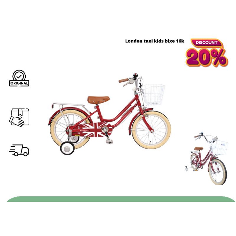 SEPEDA ANAK LONDON TAXI 16INCH / LONDON TAXI KIDS BIKE 16K