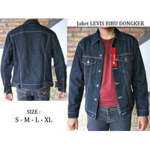 Diskon Termurah 2018 JAKET PRIA PARASUT ANTI AIR A fashion P8D1 JAKET JEANS LEVIS BIRU DONGKER