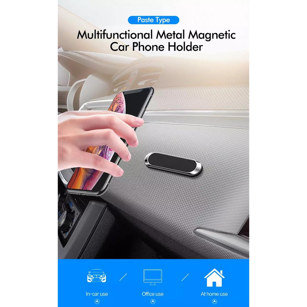 Trend-CAR PHONE HOLDER MAGNETIC TEMPAT HP DI MOBIL/KANTOR/RUMAH