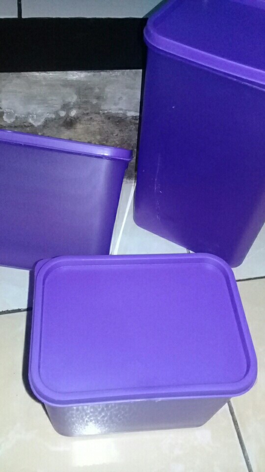 Cpm Tifany Wadah Makanan Plastik Tebal Set Isi 3