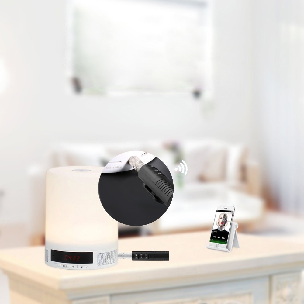 EASYIDEA Wireless Bluetooth Audio Receiver Adapter 3.5mm - BT-450 - Black