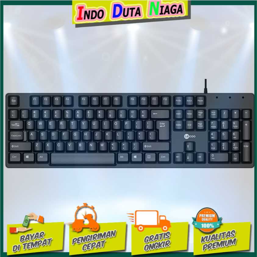 IDN TECH - Lenovo Lecoo Keyboard Wired - KB101