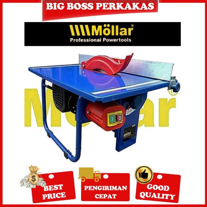 Table Saw / Mesin Gergaji Meja 8 Inch 200Mm Mollar Mlr-Ts600 Irexshop