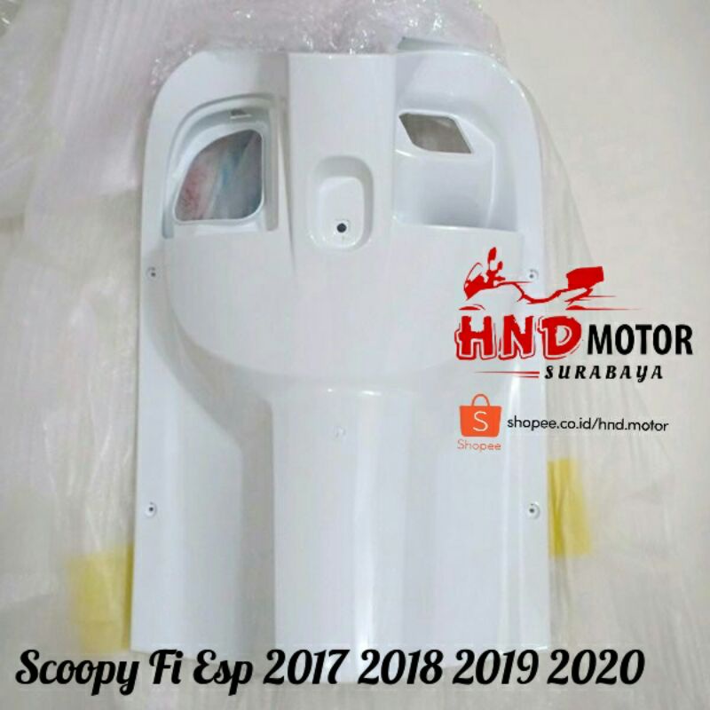COVER INNER LOWER MOTOR SCOOPY FI ESP 2017 2018 2019 2020 PUTIH DEK KONTAK MOTOR SCOOPY FI ESP NEW 2