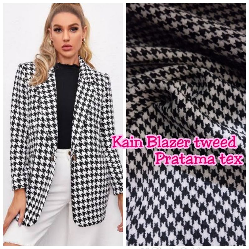 Kain Wool Tweed/Kain Blazer Wool Tweed ( Per 0,5 M)