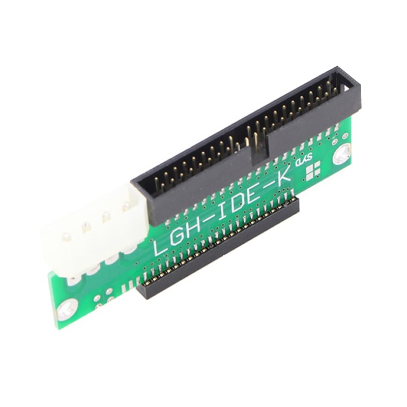 Btsg 1PC 3.5 IDE Male to 2.5 IDE Female 44pin to 40pin Converter Adapter Card Untuk Laptop Desktop PC