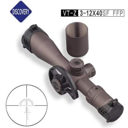 Telescope Discovery VTZ 3-12X40 SF FFP Tube 30 Riflescope - Teleskop