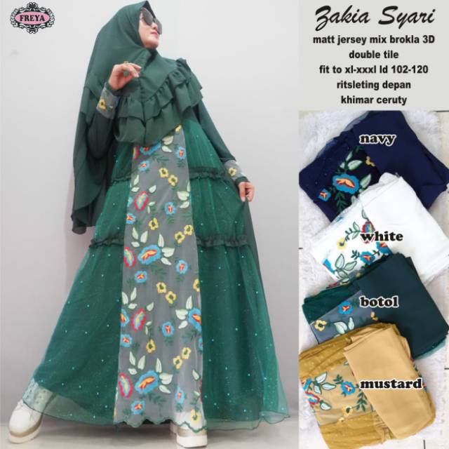Gamis Zakia Syari