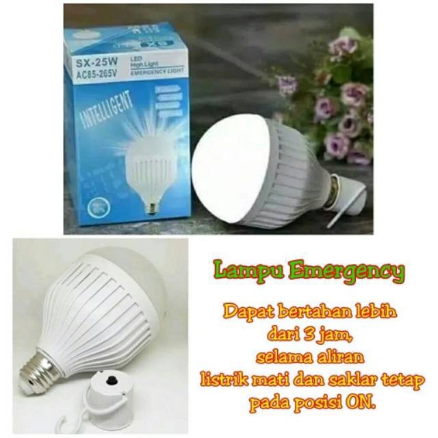 lampu LED SX-25W bulb lampu