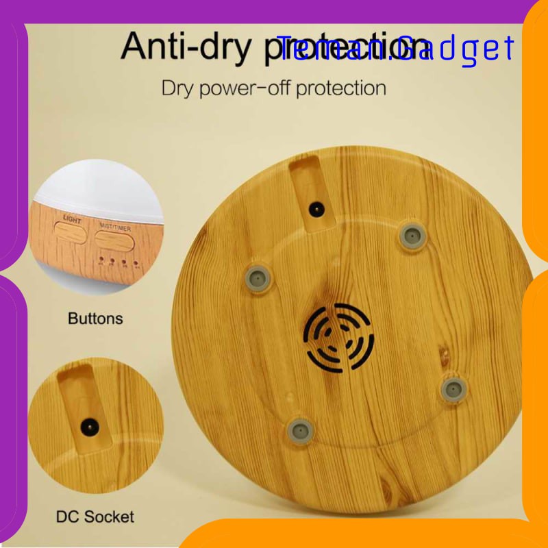 TG-CE046 Taffware HUMI Air Humidifier Aromatherapy 7 Color 500ml Remote - 2467