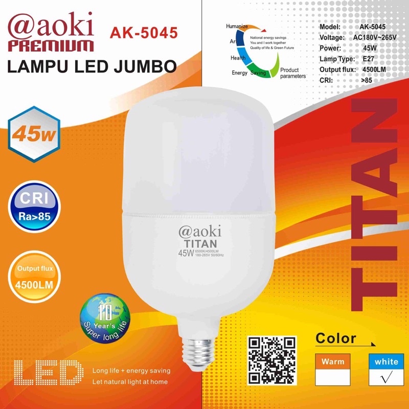 Aoki AK 5045 Lampu LED