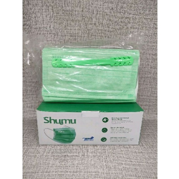 MASKER SHUMU 4PLY KEMENKES ISI 40LEMBAR