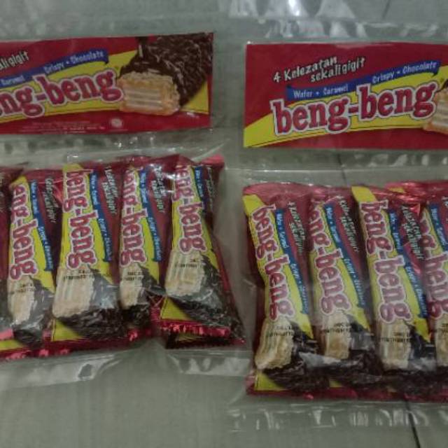 

Beng Beng Wafer Coklat Karamel 200 gram (GRATIS BUBLE WRAP)