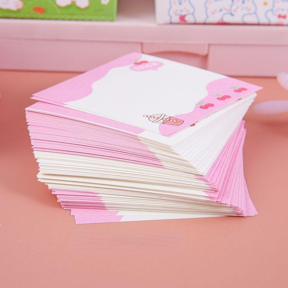 Mxbeauty Milk Carton Memo Pad 200lembar Siswa Kantor Kelinci Perlengkapan Alat Tulis Untuk Membuat List Pesan Notes