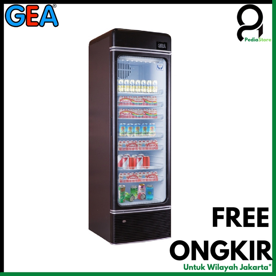 Gea Showcase Expo-480WG Kulkas Pendingin Minuman Display Cooler