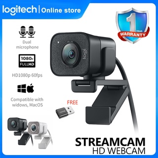 Webcam Logitech StreamCam Stream Cam Full HD USB-C Webcam C930E C922 / Kamera Laptop Komputer HD