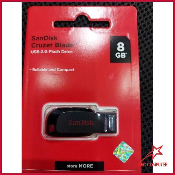 TERBARU FlashDisk SanDisk 8GB Cruzer Blade SanDisk Indonesia Original