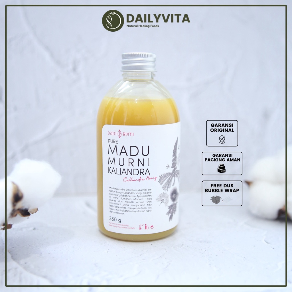 Dari Bumi - Pure  RAW Honey  /Kaliandra/Murni Akasia/Hutan baduy