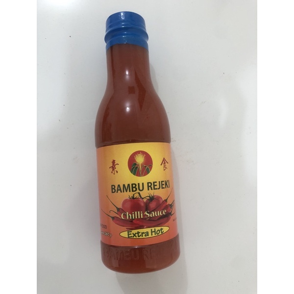 

Vegetarian saus bambu rezeki extra pedas 360gr