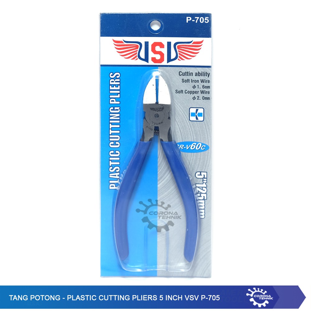 VSV Tang Potong - Plastic Cutting Pliers 5 Inch  P-705