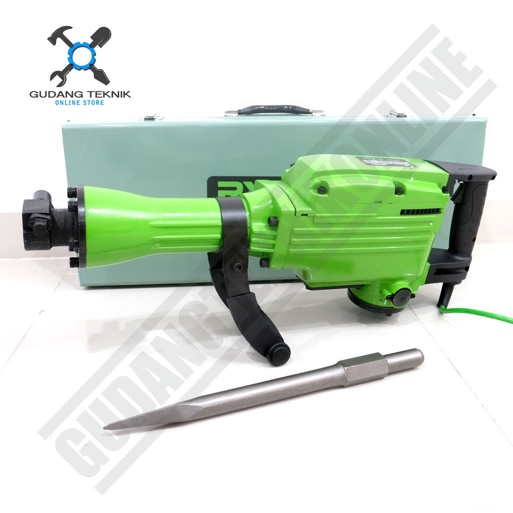 Demolition Hammer RYU RDH50 / Mesin Bor Bobok Tembok Beton RDH 50 Demolition Drill RYU RDH-50