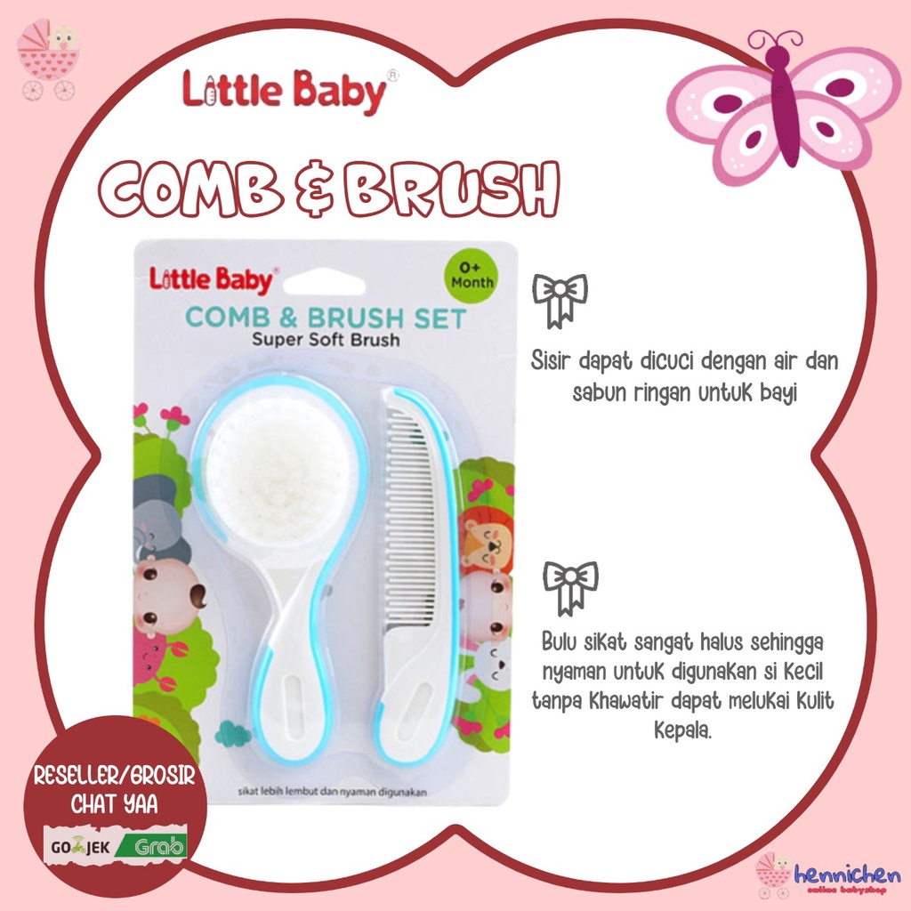 LITTLE BABY SISIR BAYI DAN SIKAT SET ( 2 in1 )