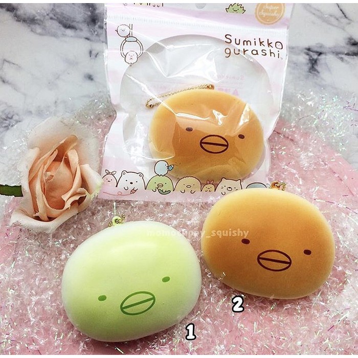 pingu bread squishy licensed by sumikko gurashi (ORIGINAL JEPANG)