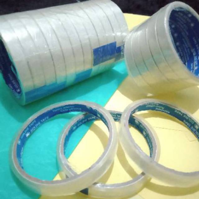 

SELOTIP / Isolasi / Lakban kKcil 11mm x 20m Perekat Bening Murah Meriah