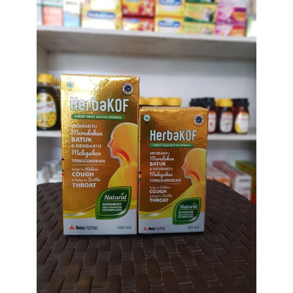 Herbakof Sirup / Obat Batuk &amp; Melegakan Tenggorokan