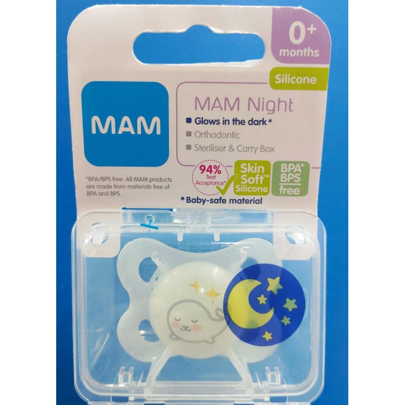 MAM Pacifier Night 0+ Empeng Bayi Baby