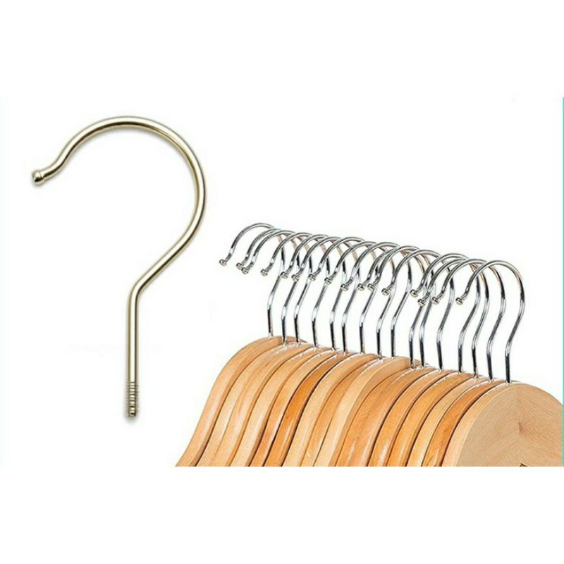 Hook Hanger Kayu Gantungan Baju