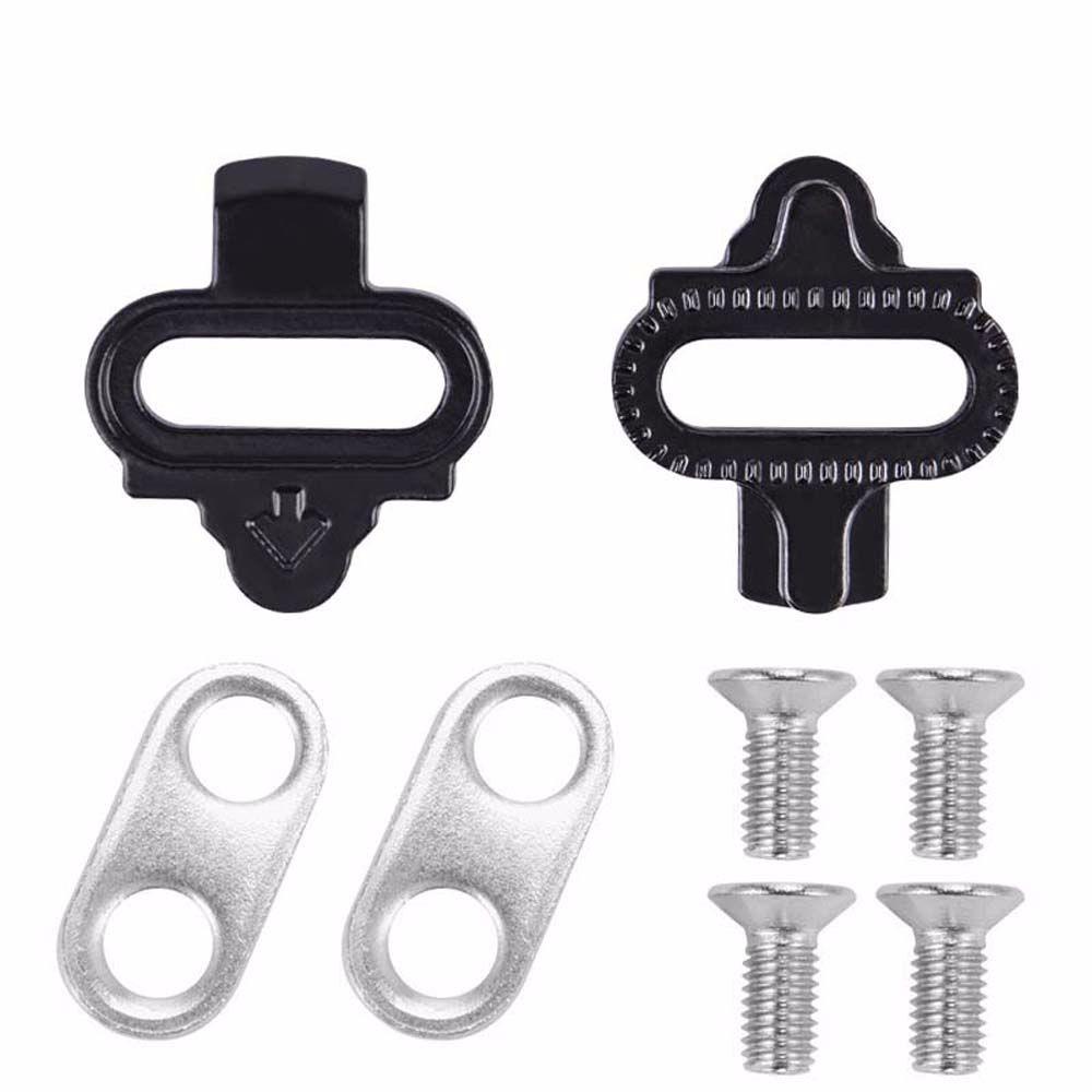 Lanfy Pedal Sepeda 1set SPD Safety Lock Aksesoris Sepeda Cleat Sepeda Set Cleat Cover Lock Pedal