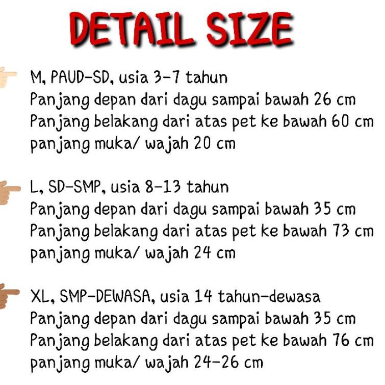 {Xf31au22ᴶ} mollusca jilbab kerudung hijab bergo anak sekolah tk sd paud smp sma dewasa warna oranye