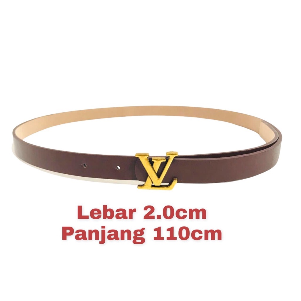 SMARTGIRL IKAT PINGGANG WANITA IMPORT / TALI PINGGANG CEWEK FASHION 00475 (1,8cm)