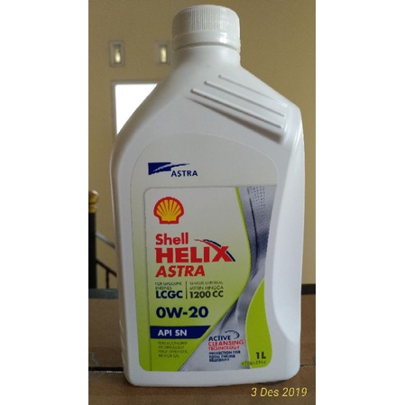 shell helix lcgc 0w20 astra