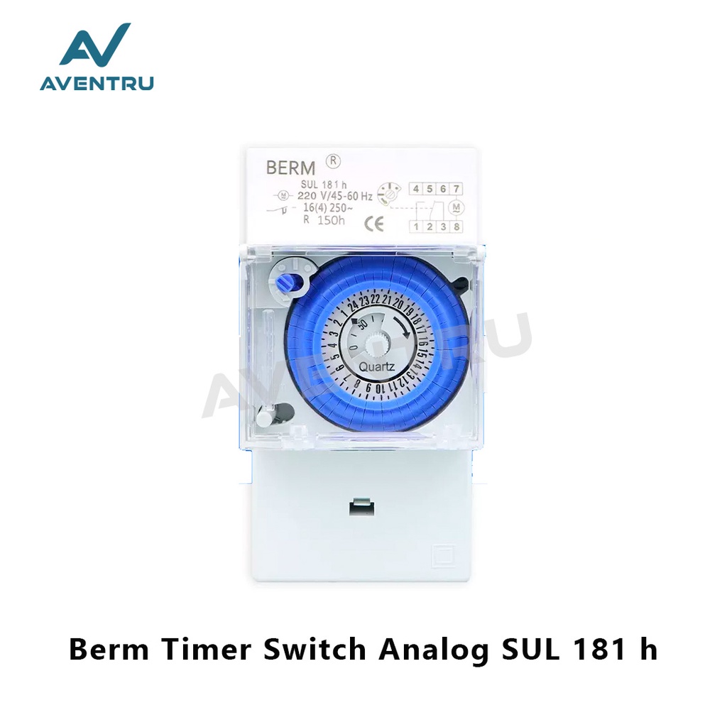 Timer Switch Analog SUL 181H / SUL181H Berm Original