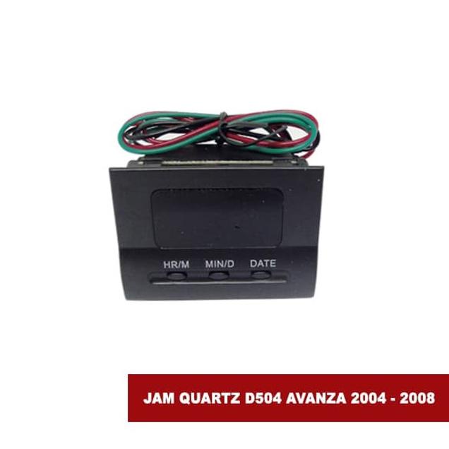 Serbu Produk JAM MOBIL DIGITAL TOYOTA AVANZA 2004 - 2008 PENT DIGITAL CLOCK