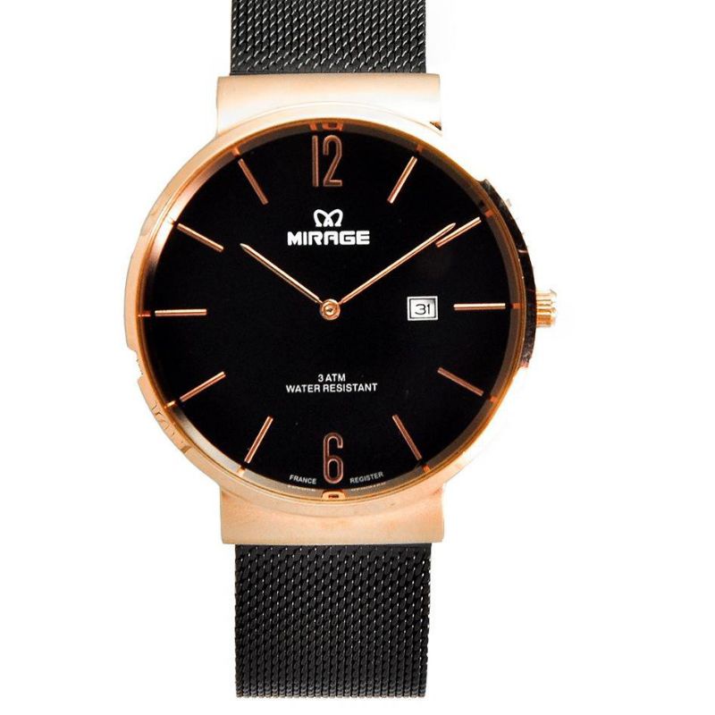 (Toko Ricoh) Jam Tangan Mirage 8624 Pasir Free Box