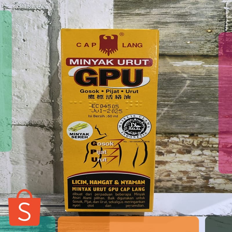Termurah minyak urut gpu 60ml