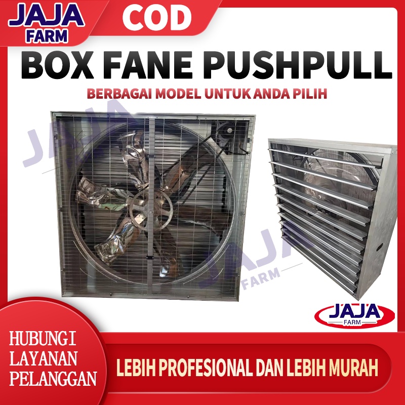 Box Fane Pushpull (Tanpa Dinamo) - Box Fan 36 Inch/50 Inch - Blower Exhaust Fan Boxfan Kandang Ayam