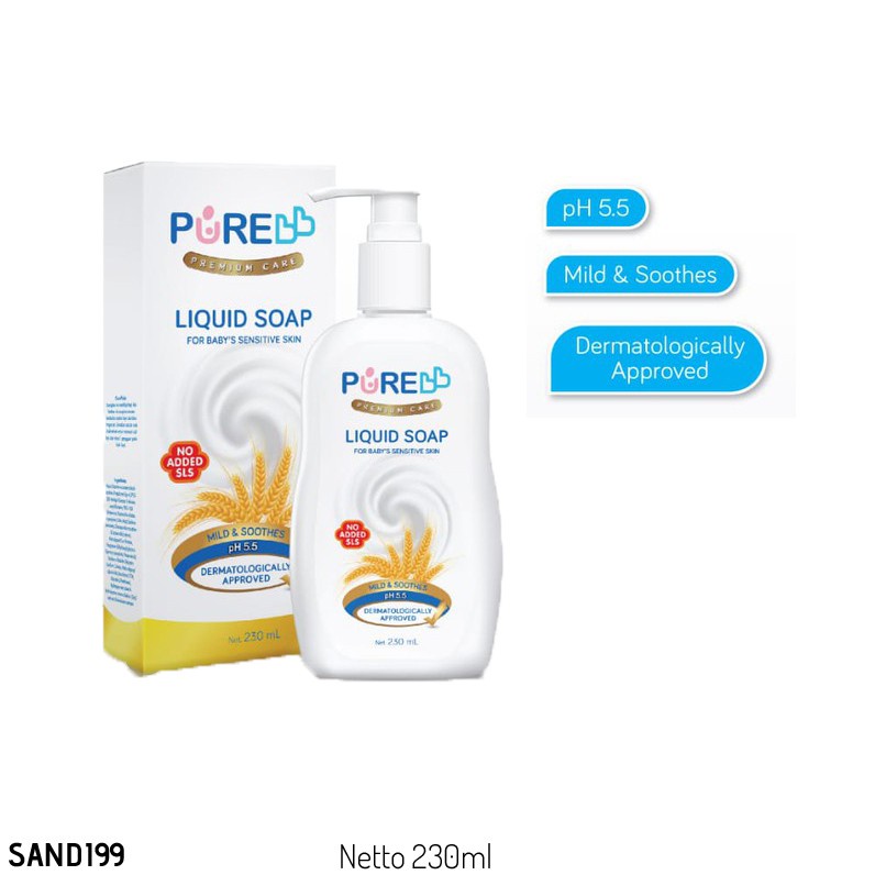 Pure bb Liquid Soap Premium Care Sabun Cair Premium