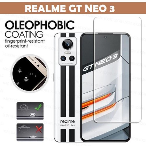 Clear Tempered Glass Realme GT Neo 3 6.7 Inchi Anti Gores Kaca Bening Screen Guard